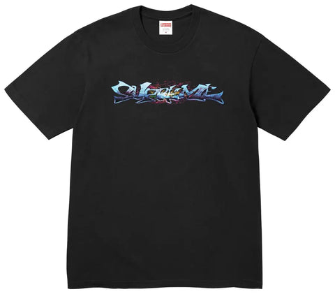Supreme Tag Black Tee