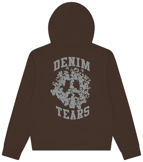 Denim Tears University Brown Hoodie