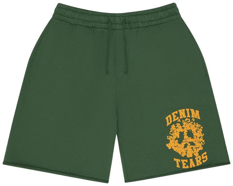 Denim Tears University Green Sweatshorts