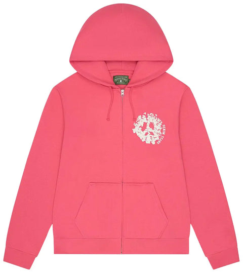 Denim Tears University Pink Zip Up