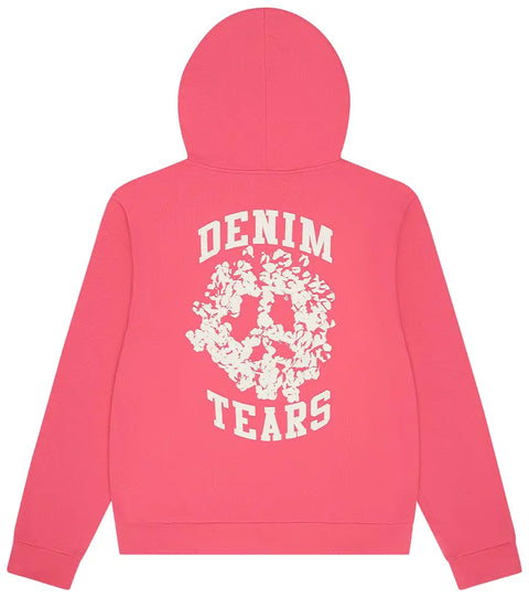 Denim Tears University Pink Zip Up
