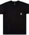 Chrome Hearts Embroidered Eyechart Black Tee