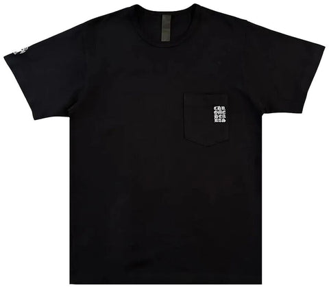 Chrome Hearts Embroidered Eyechart Black Tee