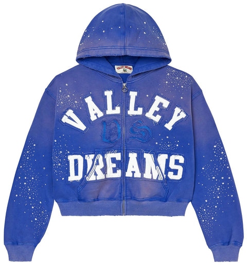 Vale Classico Bling Sapphire Zip Up
