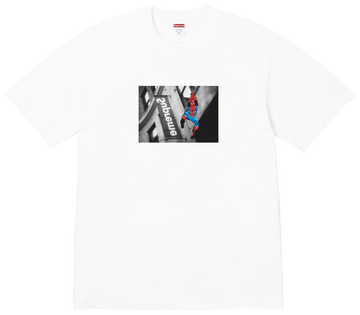 Supreme Spider Man White Tee