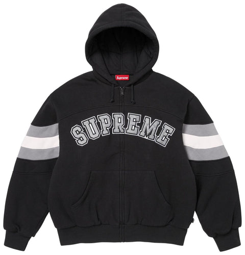 Supreme Filled Black Zip Up