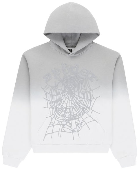 Sp5der OG Web V2 Ombre Sport Grey Hoodie