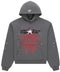 Sp5der Splat Punk Slate Grey Hoodie