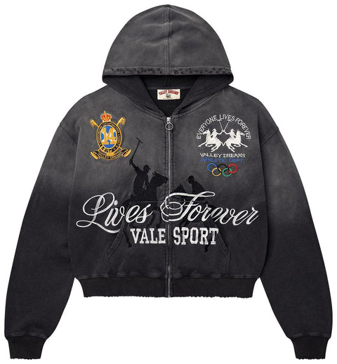 Vale Blackrock Black Zip Up