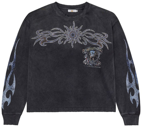 Vale Valley Bling Black L/S Tee