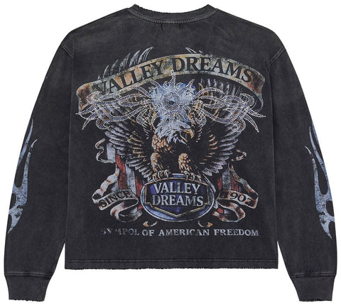 Vale Valley Bling Black L/S Tee