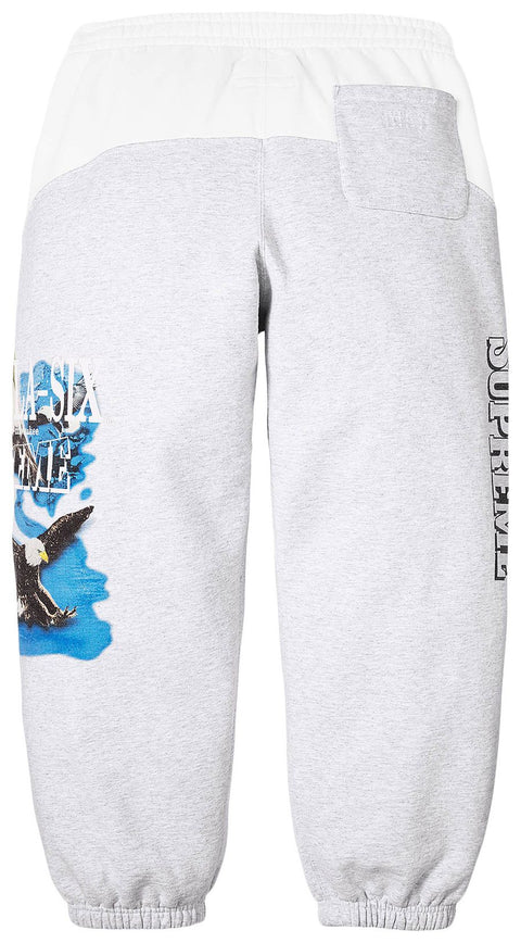 Supreme MM6 Maison Margiela Eagle Grey Sweatpants