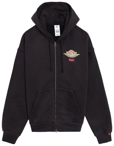 Jordan x Levis Patented Black Zip Up
