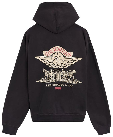 Jordan x Levis Patented Black Zip Up