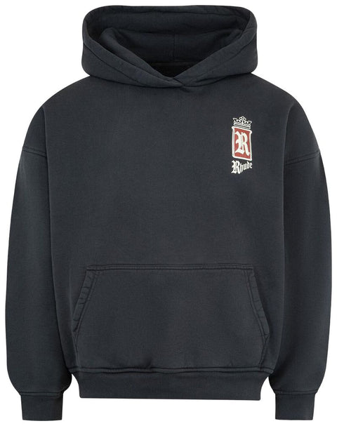 Rhude Fumar 91 Vintage Black/White/Red Hoodie