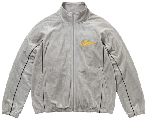 Supreme Velour Mesh Silver Track Jacket