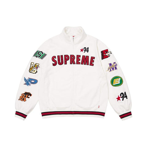 Supreme Mascots White Zip Up