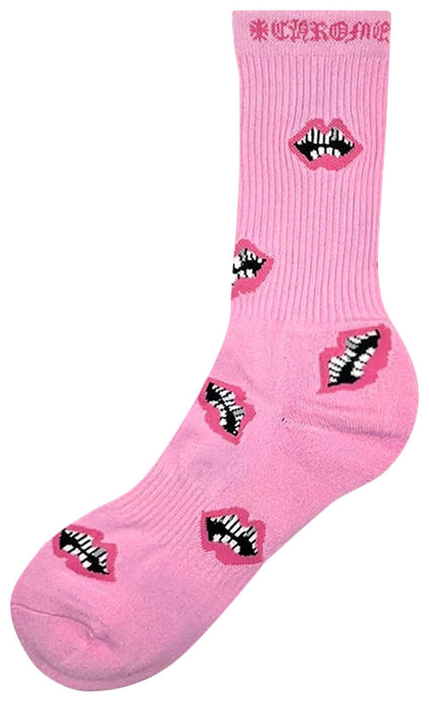 Chrome Hearts Chomper Pink/Pink Socks