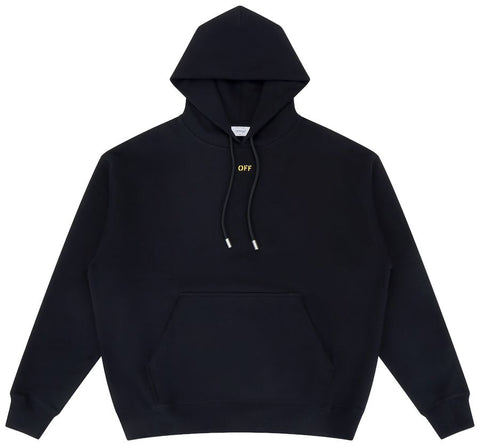 Off-White Sprayed Arrow Black Hoodie