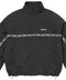 Supreme Logo Taping Black Track Jacket