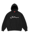 Supreme Arabic Black Hoodie