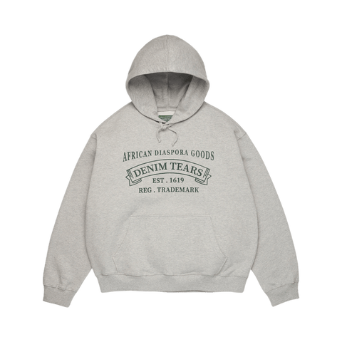Denim Tears ADG Grey/Green Hoodie