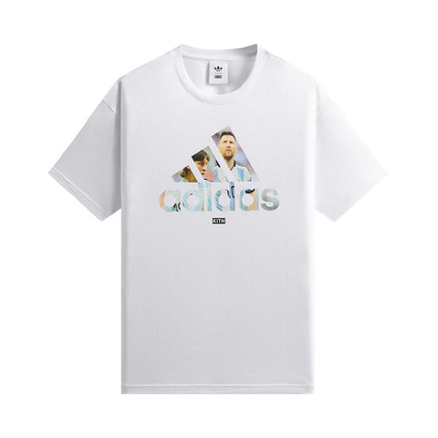Kith Adidas Messi Logo White Tee