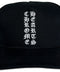 Chrome Hearts Eyechart Black Baseball Cap