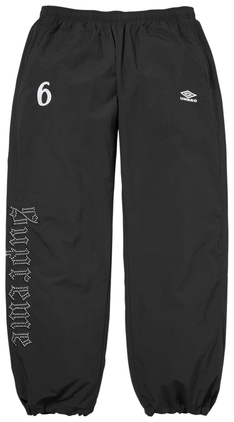 Supreme Umbro Rhinestone Black Track Pants