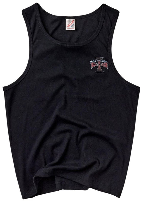 Vale Chopper Black Tank Top