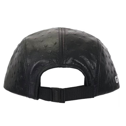 Supreme Ostrich Leather Camp Hat