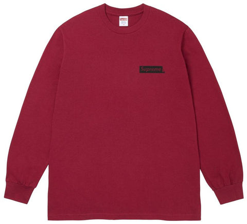 Supreme You Still Suck Burgundy L/S Tee
