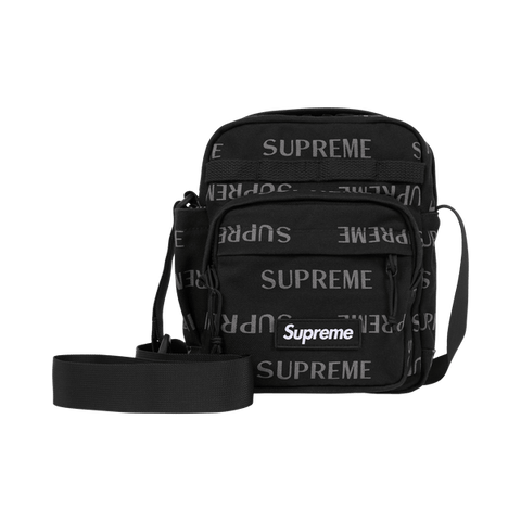 Supreme Monogram Black Shoulder Bag