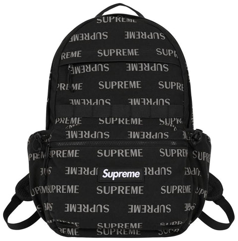 Supreme Monogram Black Backpack
