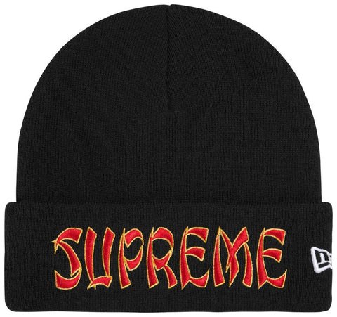 Supreme Action Black Beanie
