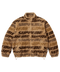 Supreme Repeat Jacquard Tan Fleece Jacket