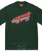 Supreme Cracked Flipped Green/Red Tee