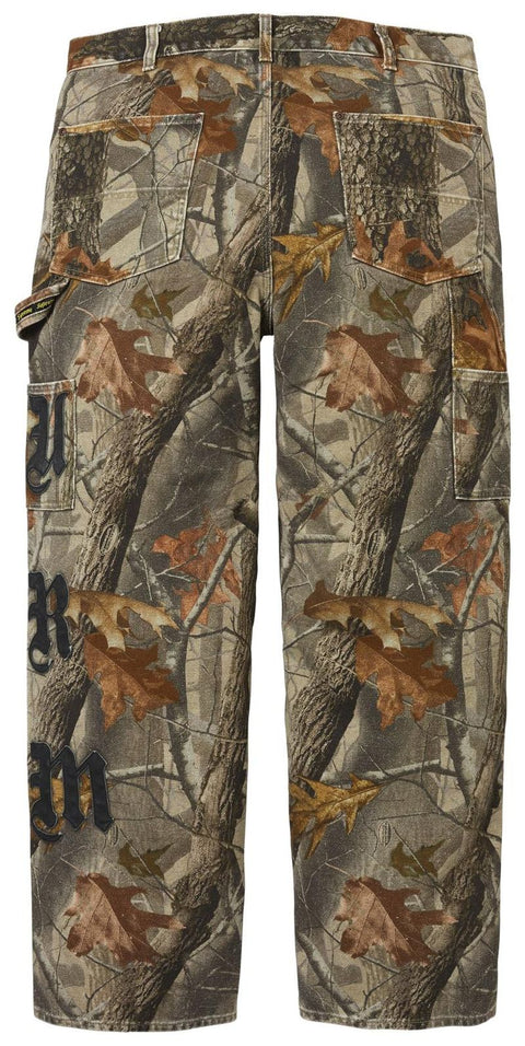 Supreme Leather Applique Realtree Camo Double Knee Pants