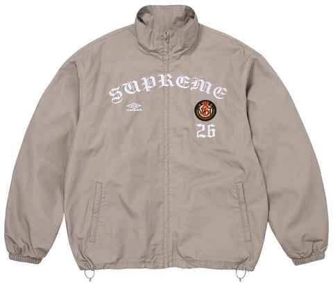 Supreme Umbro Ripstop Grey Track Jacket