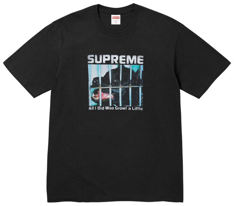 Supreme Growl Black Tee
