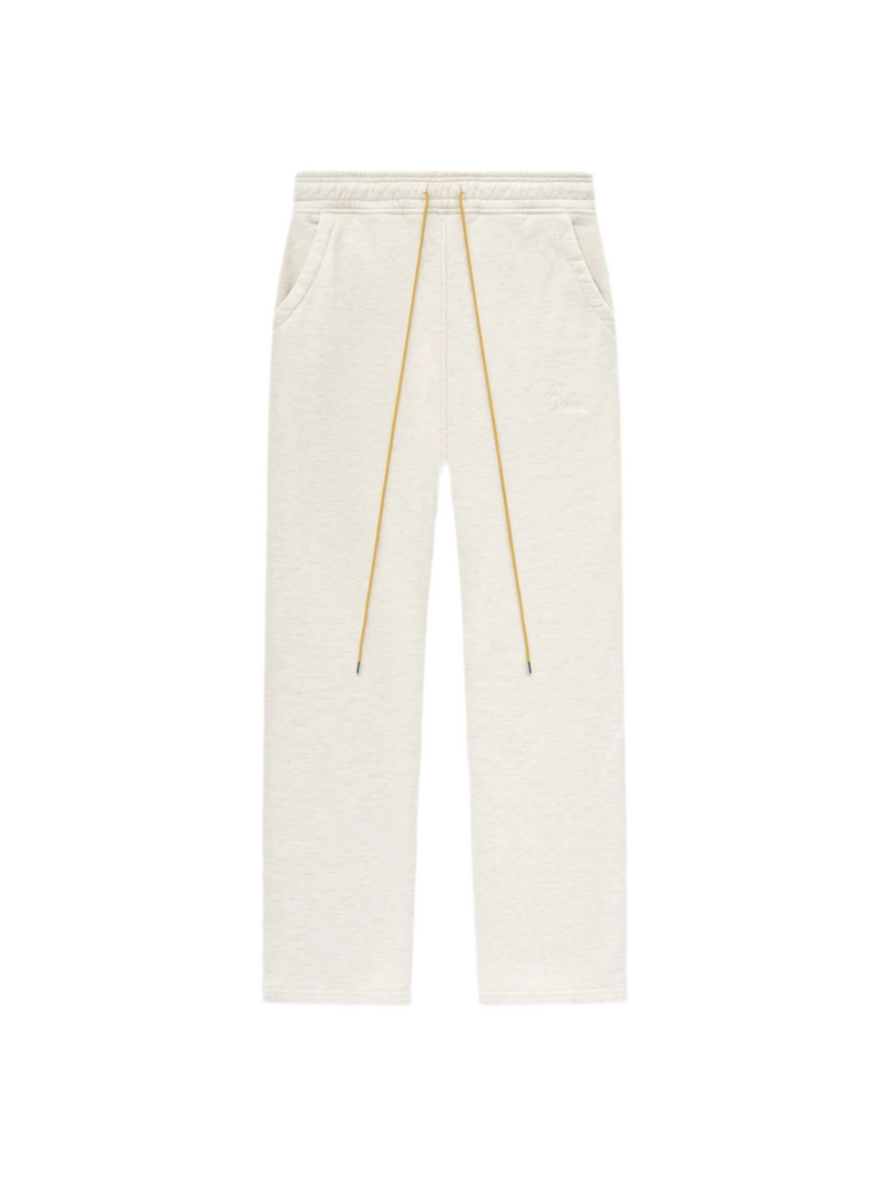 Rhude Oatmeal Open Hem Sweatpants