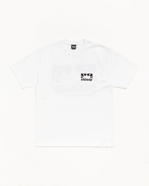 Stussy Box Crown White Tee
