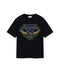 Rhude Montenegro Regatta Black/Navy/Green Tee