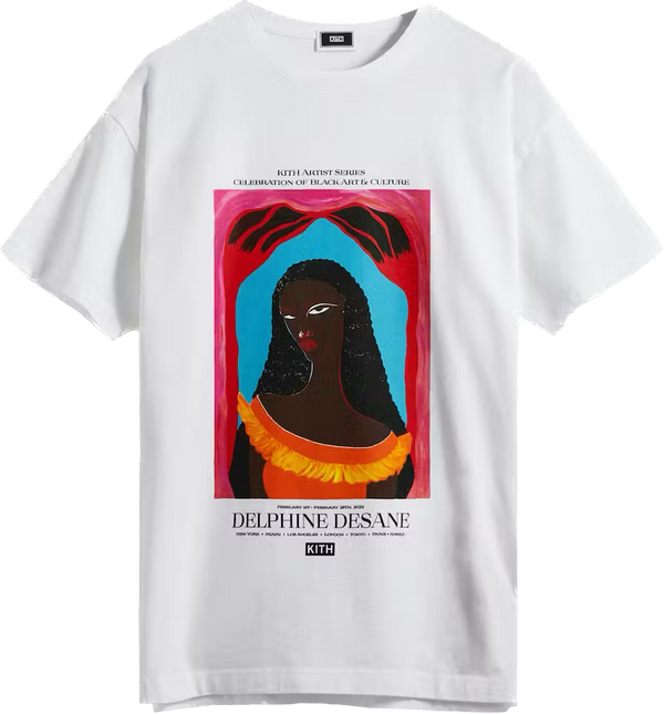 Kith Delphine Desane White Tee