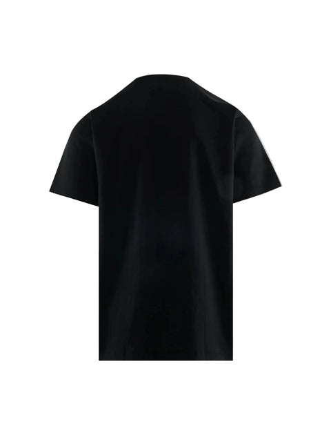 Bape Multi Color Rhinestone College Black Tee