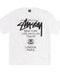 Stussy World Tour White Tee