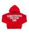 Mixed Emotion End Red Zip Up
