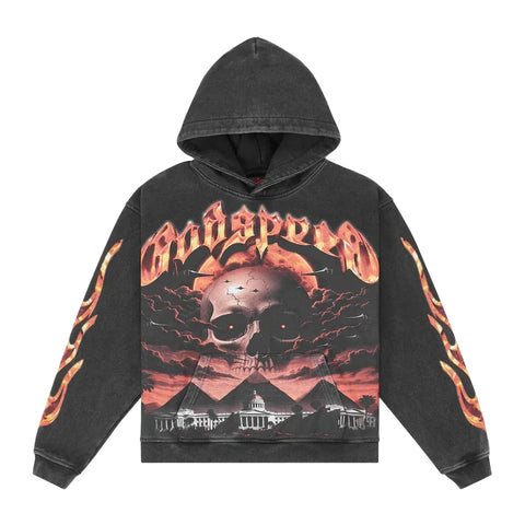 Godspeed Echoes Of Empires Black Hoodie