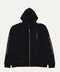 Chrome Hearts Vertical Logo Army Black Zip Up