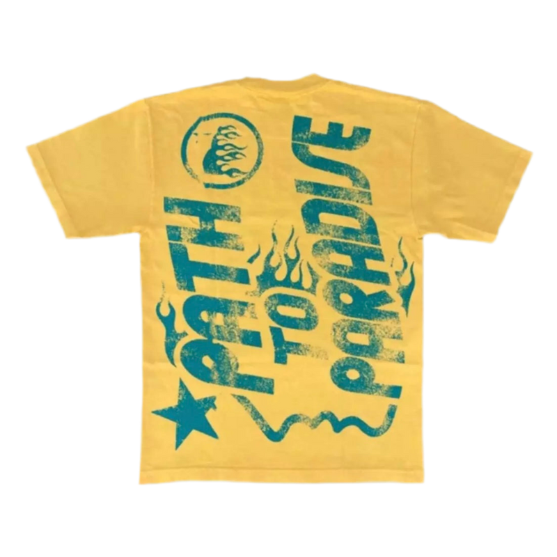 Hellstar Jesus Tee Yellow